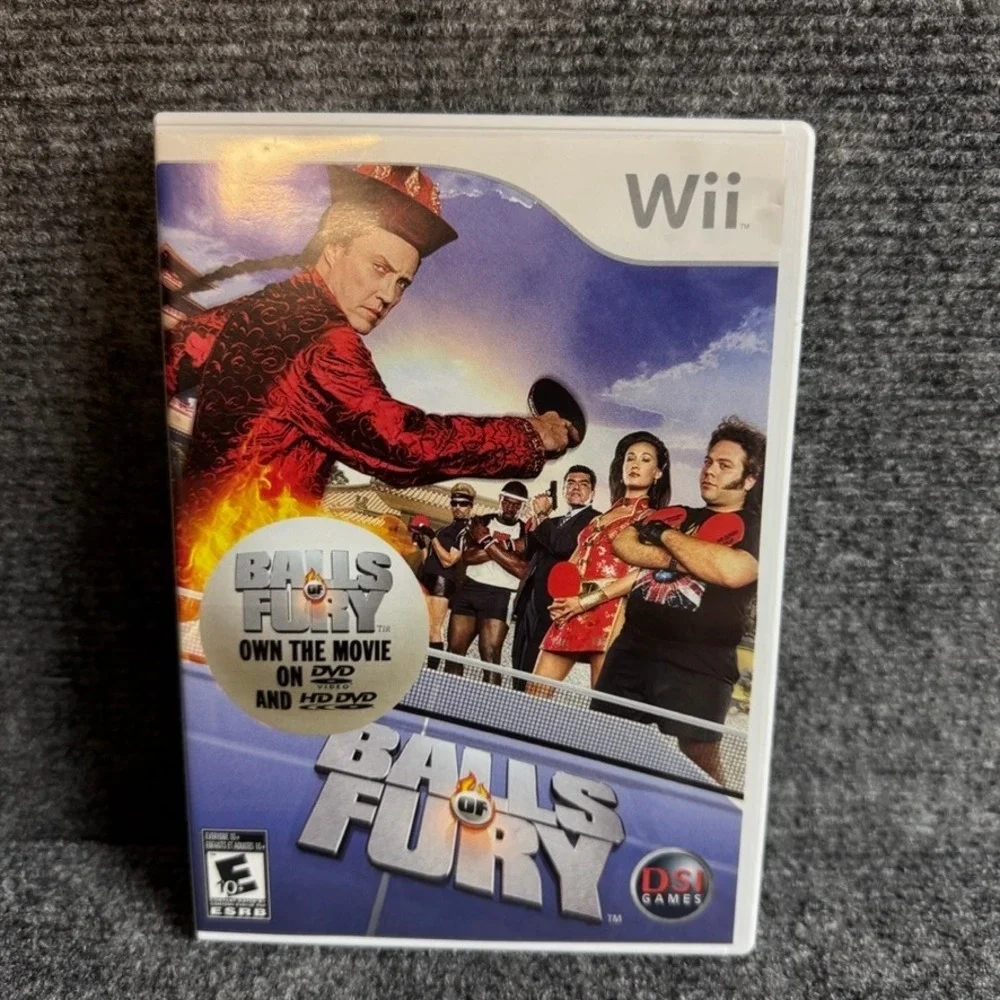 Balls of Fury Nintendo Wii Game Complete CIB Table Tennis Sports DSI Games
